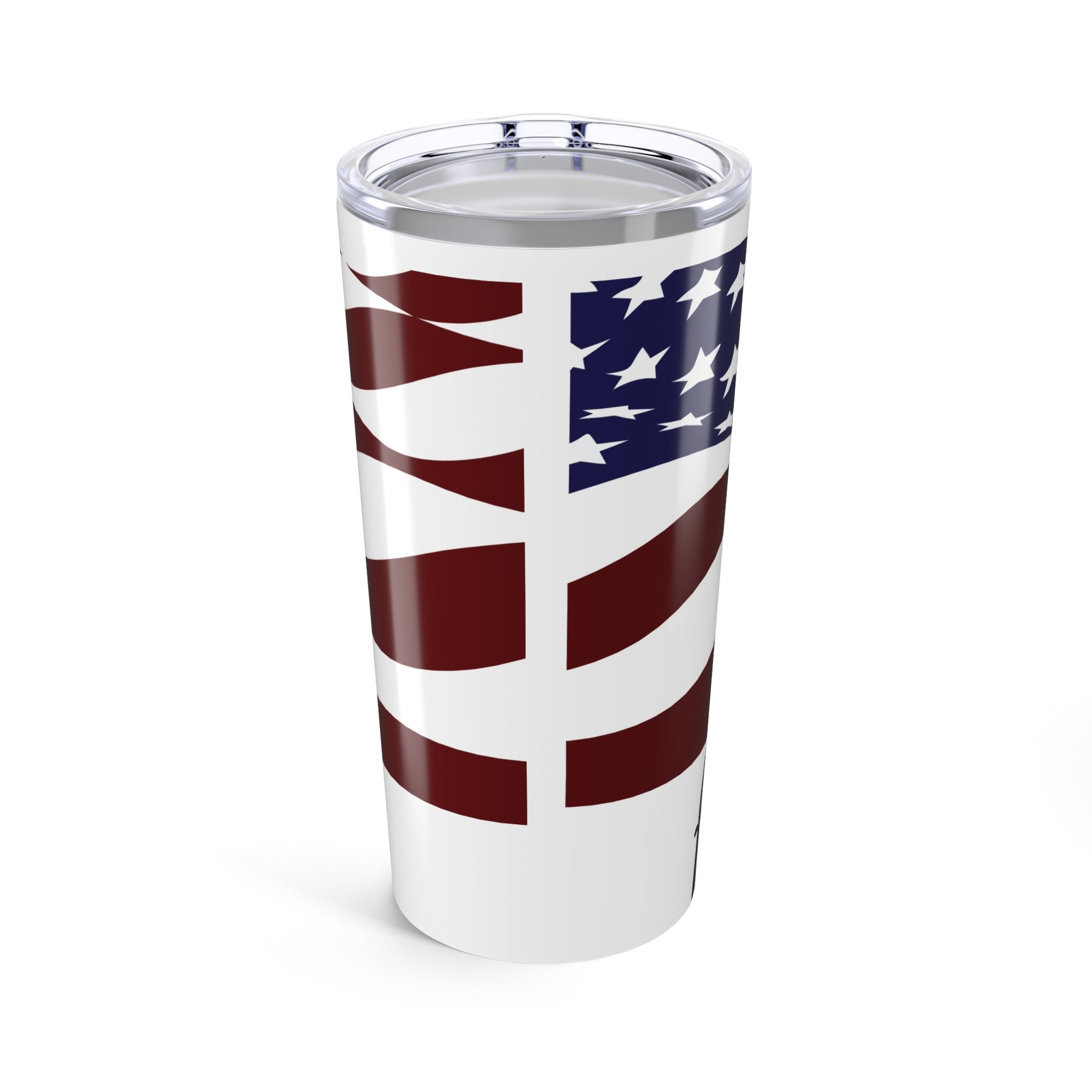 20oz Freedom Tumbler | Patriotic Travel Mug, USA Flag Design, Perfect for Independence Day, Gifts for Veterans, Outdoor Adventures