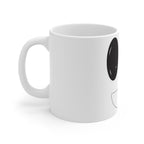 Smiley Face 11oz Coffee Mug - Cute and Playful Design for Everyday Use