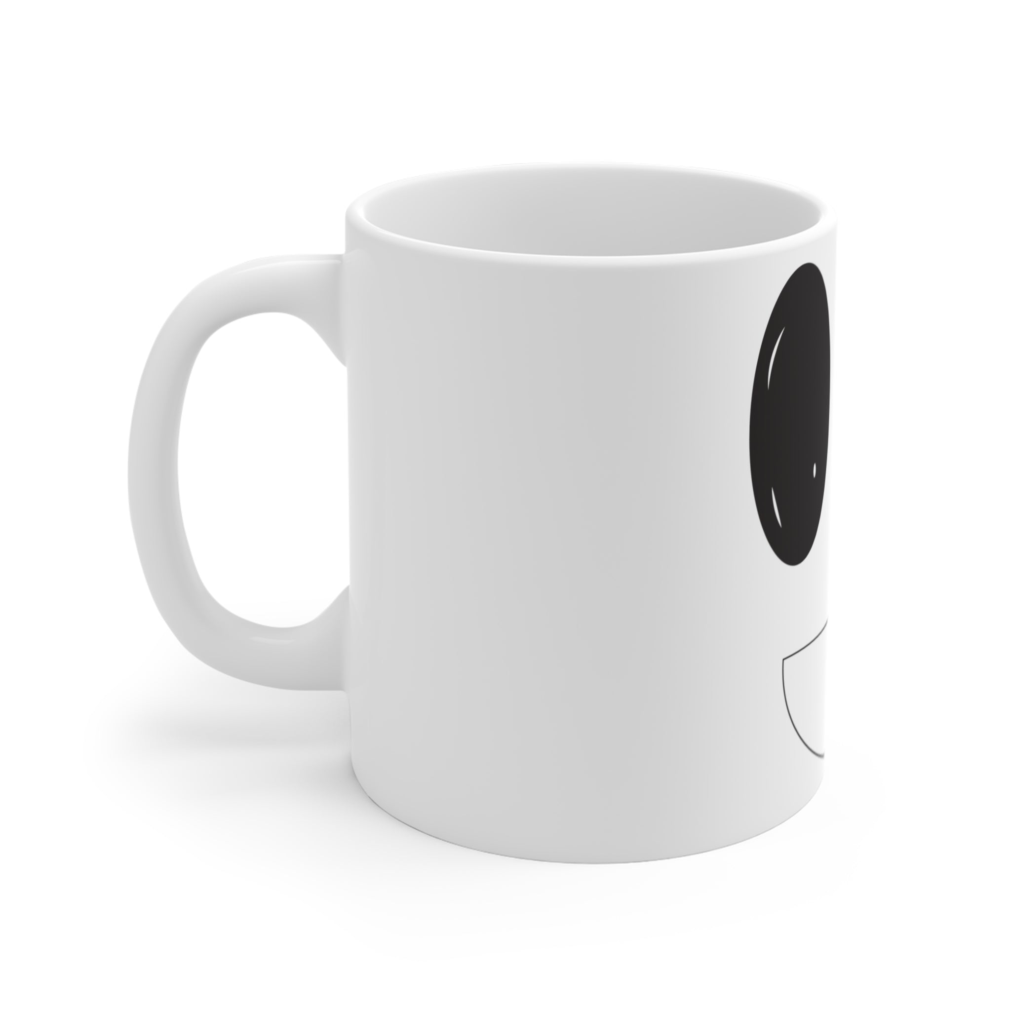Smiley Face 11oz Coffee Mug - Cute and Playful Design for Everyday Use