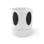 Smiley Face 11oz Coffee Mug - Cute and Playful Design for Everyday Use