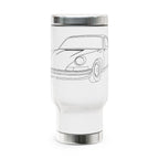 Stainless Steel Travel Mug with Handle, 14oz