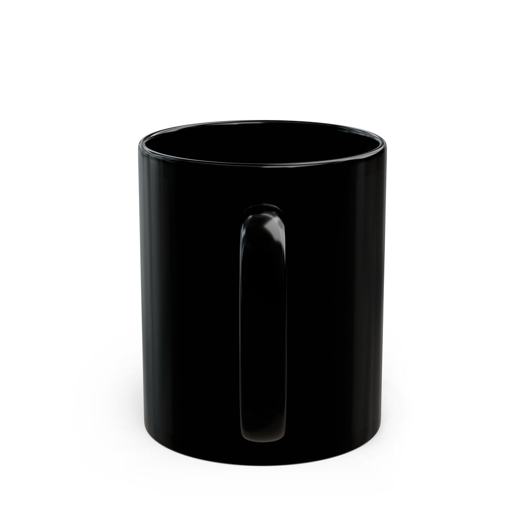 Japanese Temple Black Mug | Gold Outline Design, Perfect Gift for Tea Lovers, Home Decor, Unique Kitchenware, Coffee Cup