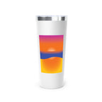 Sunset Vibe Copper Insulated Tumbler - 22oz Travel Mug